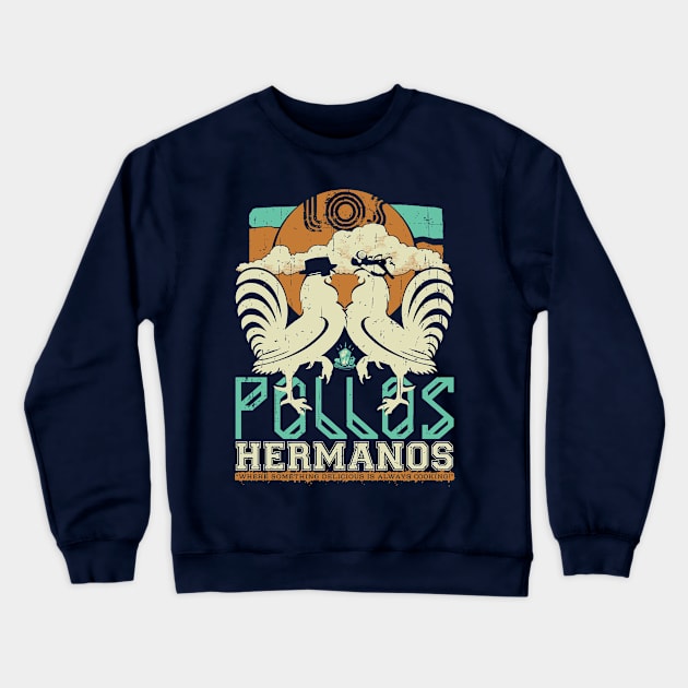 Los Pollos Hermanos Crewneck Sweatshirt by Moovie